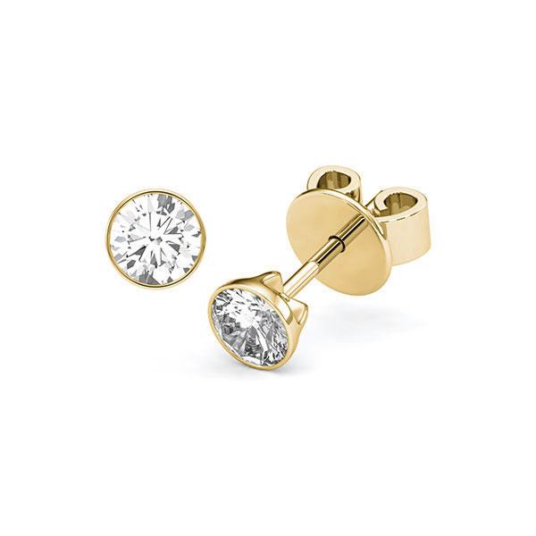 Ohrstecker ( P 71 -74 ) in Gelbgold 585 mit 2x 0,4 ct. Brillant tw, vs von Steinberg - Q-ZKXFZ-G5-1IVAQ1Z Ohrstecker ( P 71 -74 ) in Gelbgold 585 mit 2x 0,4 ct. Brillant tw, vs von Steinberg - Q-ZKXFZ-G5-1IVAQ1Z