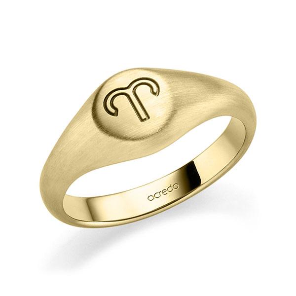 Ring in Gelbgold 585 von acredo - A-15LIIW-G5 Ring in Gelbgold 585 von acredo - A-15LIIW-G5