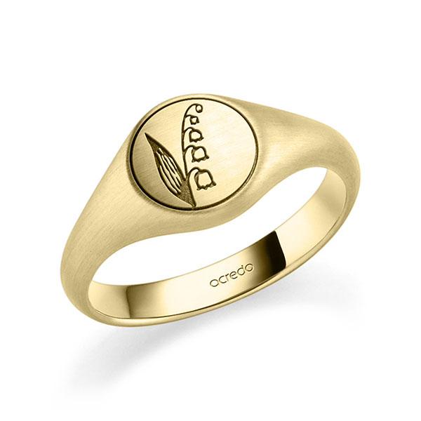 Ring in Gelbgold 585 von acredo - A-15LVGS-G5 Ring in Gelbgold 585 von acredo - A-15LVGS-G5