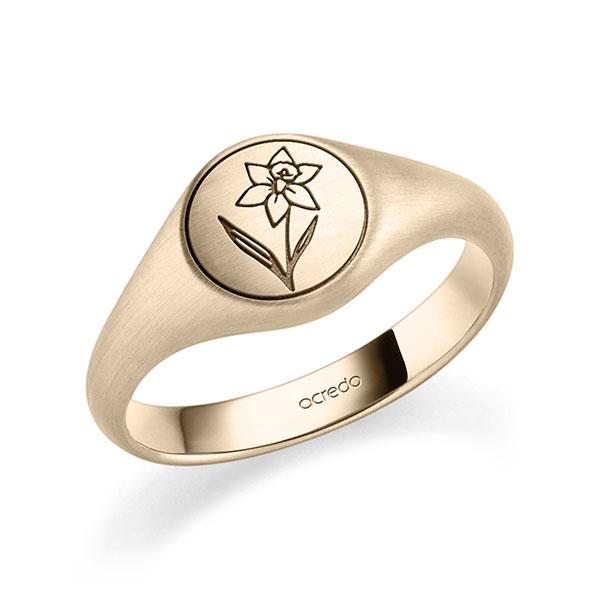ring in Signature Gold 585 by acredo - A-15LVEY-X5 ring in Signature Gold 585 by acredo - A-15LVEY-X5