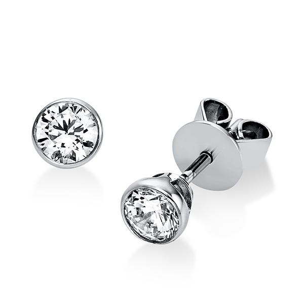 Set in platina 950 met 2x 0,3 ct. Briljant tw/si - BD-13LQPC-W9-1XBYLCZ Set in platina 950 met 2x 0,3 ct. Briljant tw/si - BD-13LQPC-W9-1XBYLCZ