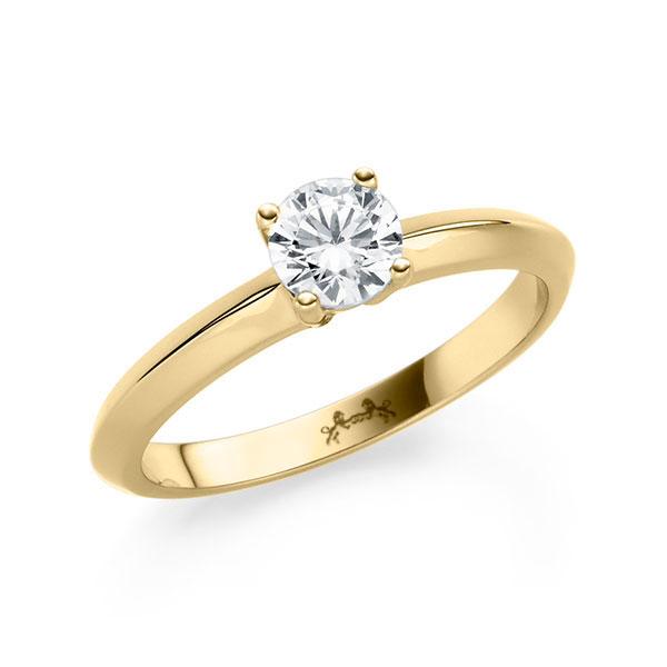 Verlobungsring in Gelbgold 585 mit 0,4 ct. Brillant tw, si von Steinberg - C-TJ7XB-G5-1R7K9JZ Verlobungsring in Gelbgold 585 mit 0,4 ct. Brillant tw, si von Steinberg - C-TJ7XB-G5-1R7K9JZ