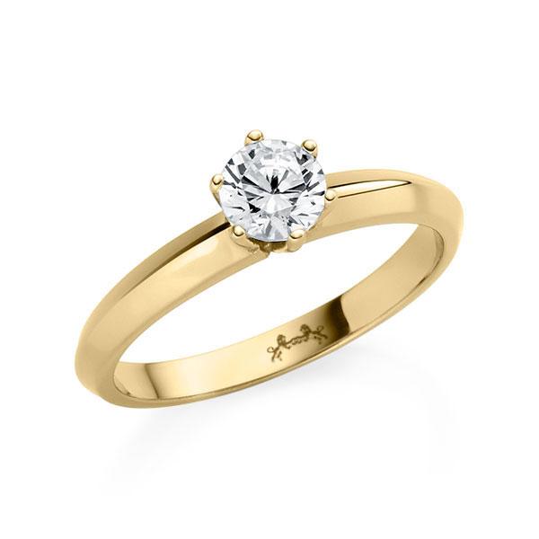 Verlobungsring in Gelbgold 585 mit 0,5 ct. Brillant tw, si von Steinberg - C-TKT4W-G5-1R7K5GZ Verlobungsring in Gelbgold 585 mit 0,5 ct. Brillant tw, si von Steinberg - C-TKT4W-G5-1R7K5GZ