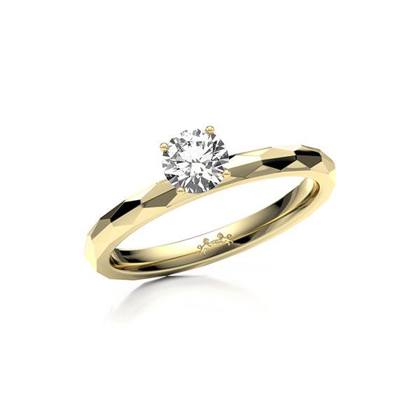 Verlobungsring in Gelbgold 585 mit 0,5 ct. Brillant tw, si von Steinberg - Q-13J41Y-GG5-1R7P7HZ Verlobungsring in Gelbgold 585 mit 0,5 ct. Brillant tw, si von Steinberg - Q-13J41Y-GG5-1R7P7HZ