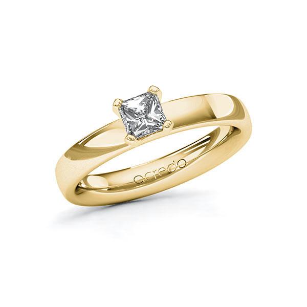 Verlobungsring in Gelbgold 585 mit 0,5 ct. Brillant tw, vs von acredo - A-10G3EK-GG5-1R0QXWZ Verlobungsring in Gelbgold 585 mit 0,5 ct. Brillant tw, vs von acredo - A-10G3EK-GG5-1R0QXWZ