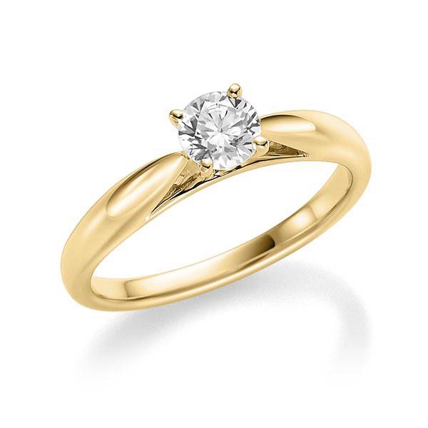 Verlobungsring in Gelbgold 585 mit 0,5 ct. Brillant tw, vs von Steinberg - Q-ZFGIS-G5-1IV4KGZ Verlobungsring in Gelbgold 585 mit 0,5 ct. Brillant tw, vs von Steinberg - Q-ZFGIS-G5-1IV4KGZ
