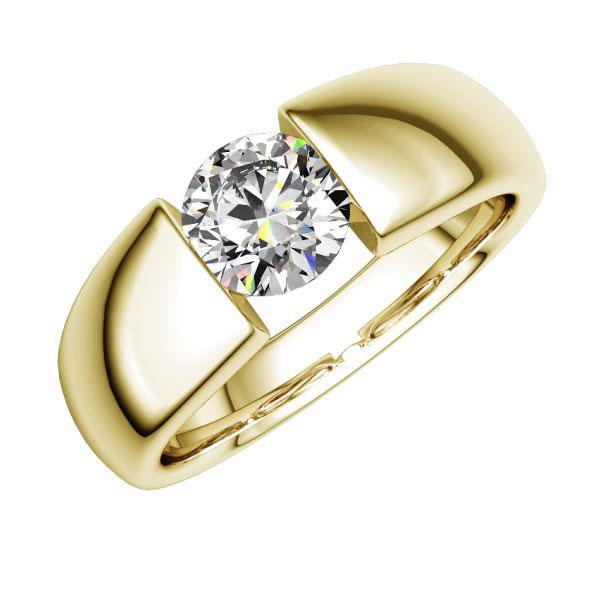 Verlobungsring in Gelbgold 585 mit 0,7 ct. Brillant tw, si von 123gold - E-PVY8R-G5-1R7K5VZ Verlobungsring in Gelbgold 585 mit 0,7 ct. Brillant tw, si von 123gold - E-PVY8R-G5-1R7K5VZ