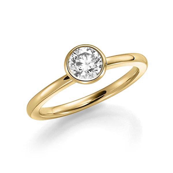 Verlobungsring in Gelbgold 585 mit 0,7 ct. Brillant tw, si von 123gold - E-RJA5B-G5-1R7KG4Z Verlobungsring in Gelbgold 585 mit 0,7 ct. Brillant tw, si von 123gold - E-RJA5B-G5-1R7KG4Z
