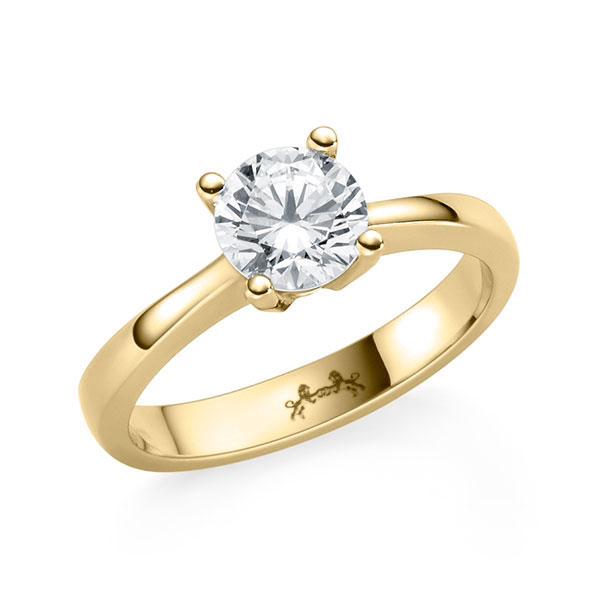 Verlobungsring in Gelbgold 585 mit 0,7 ct. Brillant tw, si von Steinberg - C-TJJ96-G5-1R7K9LZ Verlobungsring in Gelbgold 585 mit 0,7 ct. Brillant tw, si von Steinberg - C-TJJ96-G5-1R7K9LZ
