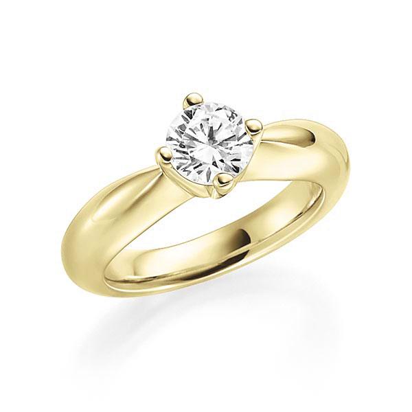 Verlobungsring in Gelbgold 585 mit 1 ct. Brillant tw, si von 123gold - E-TSKYL-G5-1R7K9MZ Verlobungsring in Gelbgold 585 mit 1 ct. Brillant tw, si von 123gold - E-TSKYL-G5-1R7K9MZ