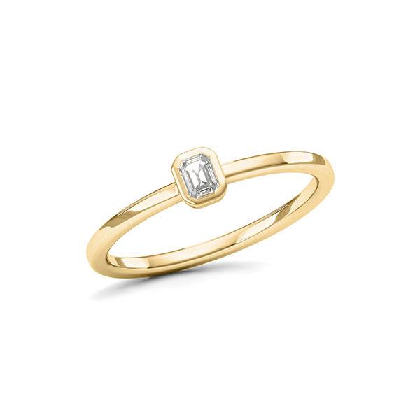 Verlobungsring in Gelbgold 585 mit zus. 0,15 ct. tw, vs von 123GOLD - E-11H4MK-G5-1TML2JZ Verlobungsring in Gelbgold 585 mit zus. 0,15 ct. tw, vs von 123GOLD - E-11H4MK-G5-1TML2JZ