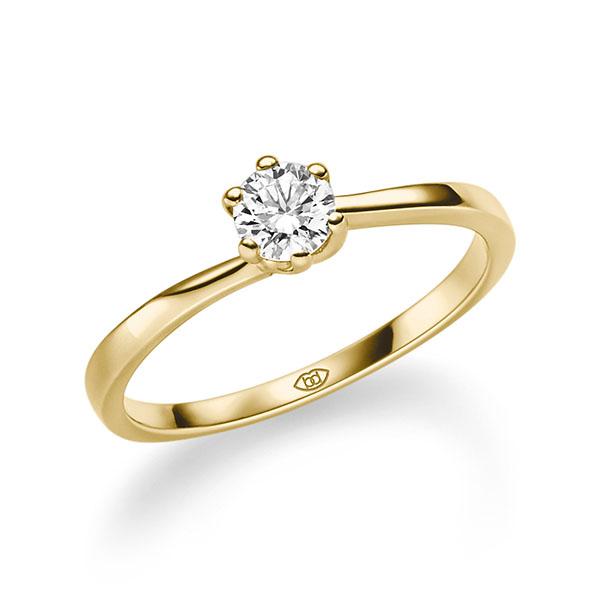 Verlobungsring in Gelbgold 585 mit zus. 0,23 ct. Brillant tw, si - BD-11QH2T-G5-1U5GSHZ Verlobungsring in Gelbgold 585 mit zus. 0,23 ct. Brillant tw, si - BD-11QH2T-G5-1U5GSHZ