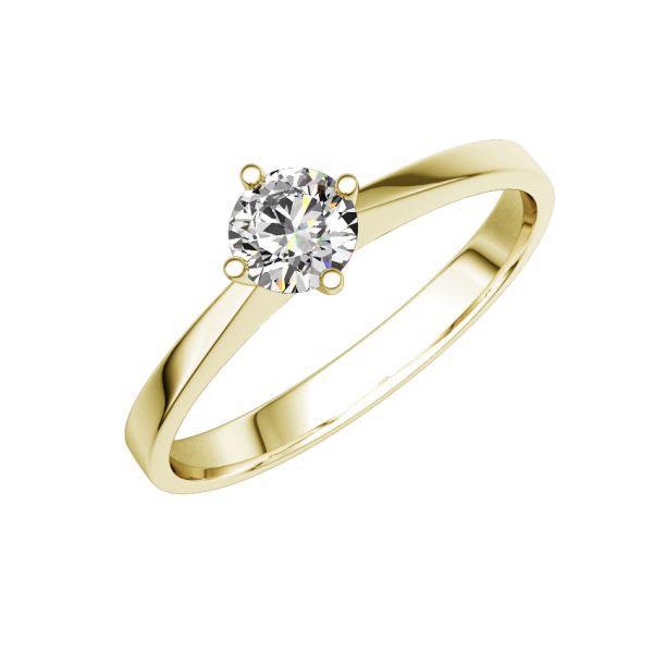 Verlobungsring in Gelbgold 585 mit zus. 0,25 ct. Brillant tw, si von 123gold - E-Z7ZH5-G5-1TT9IZ Verlobungsring in Gelbgold 585 mit zus. 0,25 ct. Brillant tw, si von 123gold - E-Z7ZH5-G5-1TT9IZ
