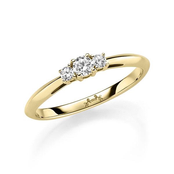 Verlobungsring in Gelbgold 585 mit zus. 0,25 ct. Brillant tw, vs von Steinberg - Q-11QJPJ-G5-1U3CIYZ Verlobungsring in Gelbgold 585 mit zus. 0,25 ct. Brillant tw, vs von Steinberg - Q-11QJPJ-G5-1U3CIYZ