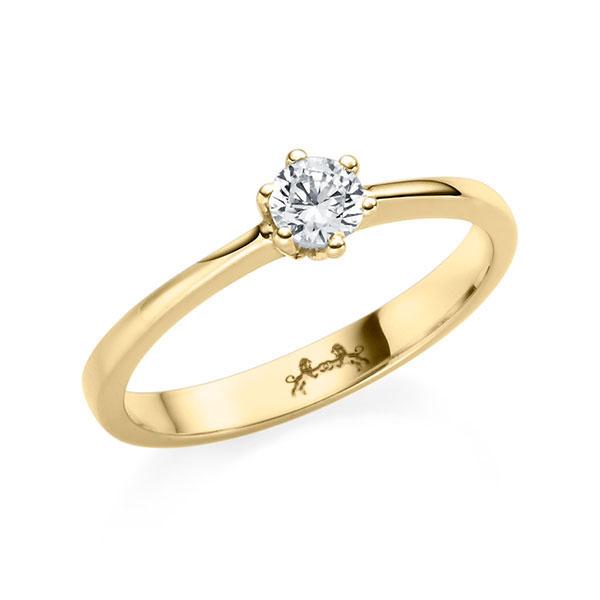 Verlobungsring in Gelbgold 585 mit zus. 0,2 ct. Brillant tw, si von Steinberg - C-2TVFD-G5-1TMRGZ Verlobungsring in Gelbgold 585 mit zus. 0,2 ct. Brillant tw, si von Steinberg - C-2TVFD-G5-1TMRGZ