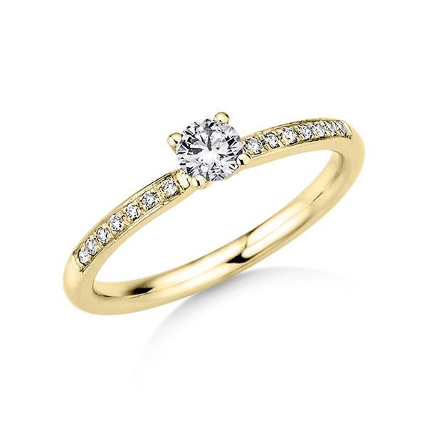 Verlobungsring in Gelbgold 585 mit zus. 0,32 ct. Brillant tw, si von 123gold - E-13C04E-G5-1WVQDRZ Verlobungsring in Gelbgold 585 mit zus. 0,32 ct. Brillant tw, si von 123gold - E-13C04E-G5-1WVQDRZ