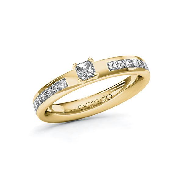 Verlobungsring in Gelbgold 585 mit zus. 0,68 ct. Brillant tw, si von acredo - A-10FQJX-GG5-1R83DRZ Verlobungsring in Gelbgold 585 mit zus. 0,68 ct. Brillant tw, si von acredo - A-10FQJX-GG5-1R83DRZ