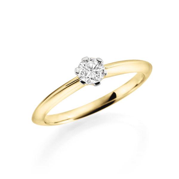 Verlobungsring in Gelbgold 585 Weißgold 585 mit 0,3 ct. Brillant tw, si von 123gold - E-3V25T-GW5-1R7K54Z Verlobungsring in Gelbgold 585 Weißgold 585 mit 0,3 ct. Brillant tw, si von 123gold - E-3V25T-GW5-1R7K54Z