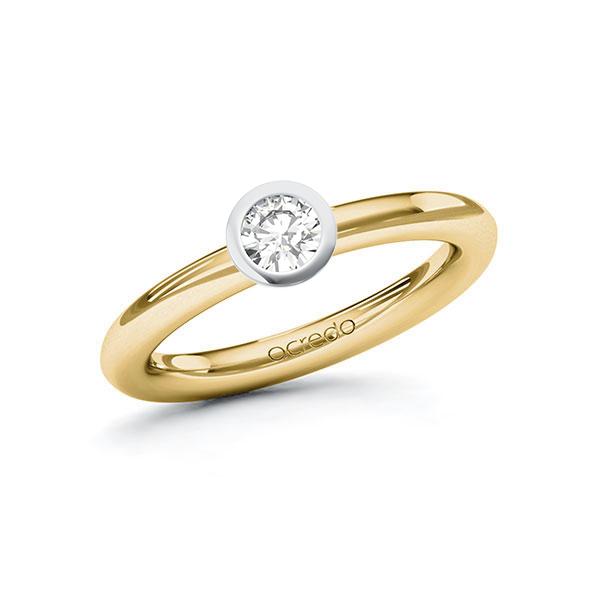 Verlobungsring in Gelbgold 585 Weißgold 585 mit 0,3 ct. Brillant tw, vs von acredo - A-ZYCV6-GW5-1J9PZGZ Verlobungsring in Gelbgold 585 Weißgold 585 mit 0,3 ct. Brillant tw, vs von acredo - A-ZYCV6-GW5-1J9PZGZ