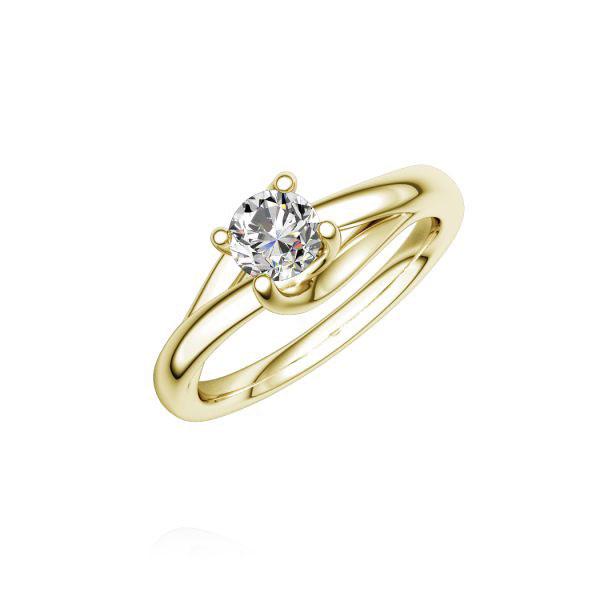 Verlobungsring in Gelbgold 750 mit 1 ct. Brillant tw, si von Steinberg - Q-NJ40L-G7-1R7K9MZ Verlobungsring in Gelbgold 750 mit 1 ct. Brillant tw, si von Steinberg - Q-NJ40L-G7-1R7K9MZ