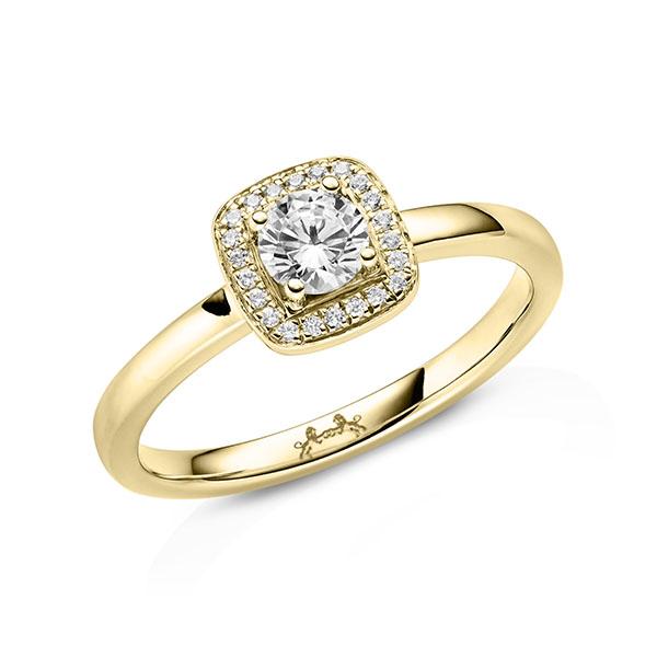 Verlobungsring in Gelbgold 750 mit zus. 0,294 ct. Brillant tw, si tw, vs von Steinberg - Q-11QKT0-G7-1U1NGSZ Verlobungsring in Gelbgold 750 mit zus. 0,294 ct. Brillant tw, si tw, vs von Steinberg - Q-11QKT0-G7-1U1NGSZ