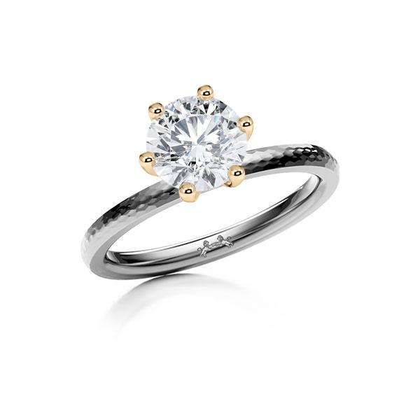 Verlobungsring in Graugold 585 Roségold 585 mit 0,7 ct. Brillant tw, si von Steinberg - Q-13J54K-DE5-1R7KAKZ Verlobungsring in Graugold 585 Roségold 585 mit 0,7 ct. Brillant tw, si von Steinberg - Q-13J54K-DE5-1R7KAKZ