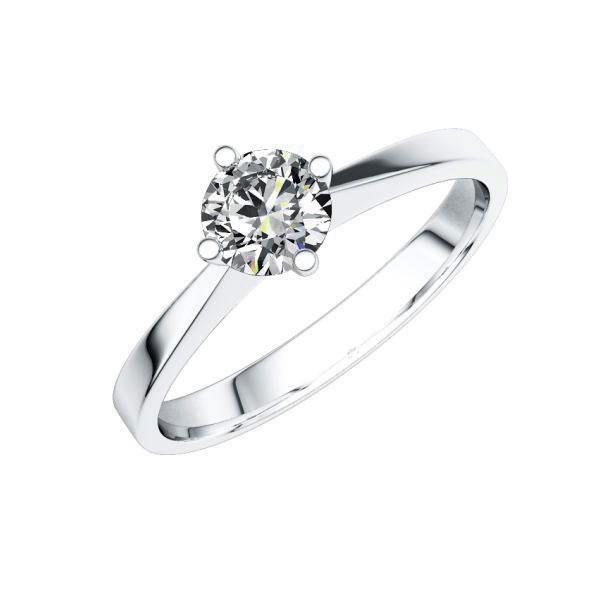 Verlobungsring in Platin 950 mit 0,4 ct. Brillant tw, si von 123gold - E-TZWYL-W9-1R7K9JZ Verlobungsring in Platin 950 mit 0,4 ct. Brillant tw, si von 123gold - E-TZWYL-W9-1R7K9JZ