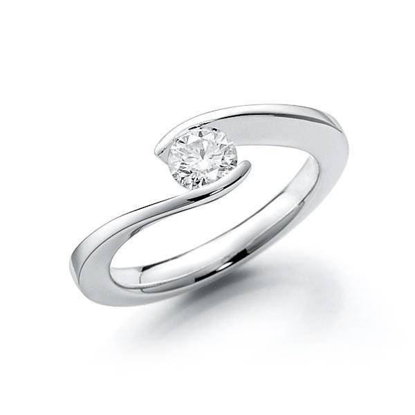 Verlobungsring in Platin 950 mit 0,5 ct. Brillant tw, si von 123gold - E-2TJ25-W9-1R7K5JZ Verlobungsring in Platin 950 mit 0,5 ct. Brillant tw, si von 123gold - E-2TJ25-W9-1R7K5JZ