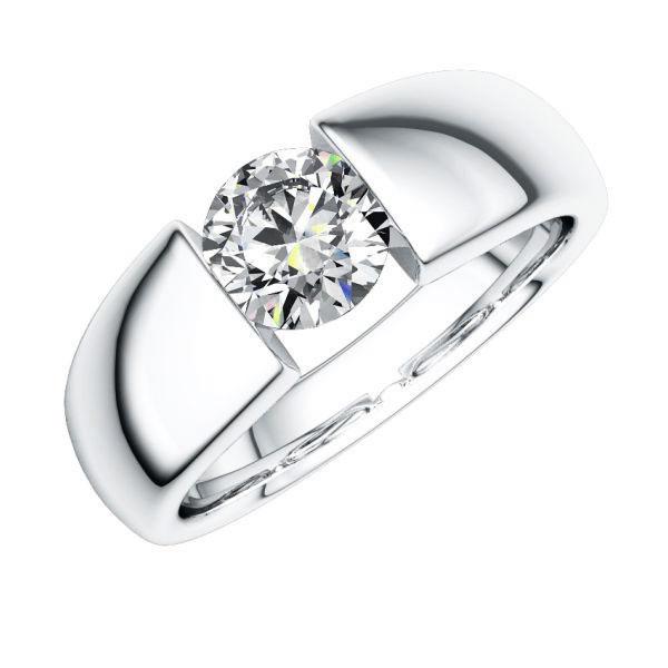 Verlobungsring in Platin 950 mit 1 ct. Brillant tw, si von 123gold - E-PVYHB-W9-1R7K63Z Verlobungsring in Platin 950 mit 1 ct. Brillant tw, si von 123gold - E-PVYHB-W9-1R7K63Z