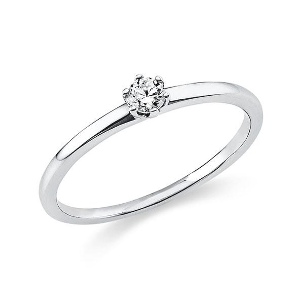 Verlobungsring in Platin 950 mit zus. 0,1 ct. Brillant tw, si - BD-13LKPT-W9-1XA3T4Z Verlobungsring in Platin 950 mit zus. 0,1 ct. Brillant tw, si - BD-13LKPT-W9-1XA3T4Z