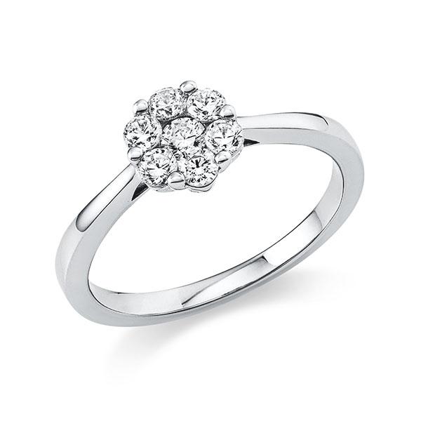 Verlobungsring in Platin 950 mit zus. 0,43 ct. tw, si - BD-13KLJS-W9-1X9YTGZ Verlobungsring in Platin 950 mit zus. 0,43 ct. tw, si - BD-13KLJS-W9-1X9YTGZ