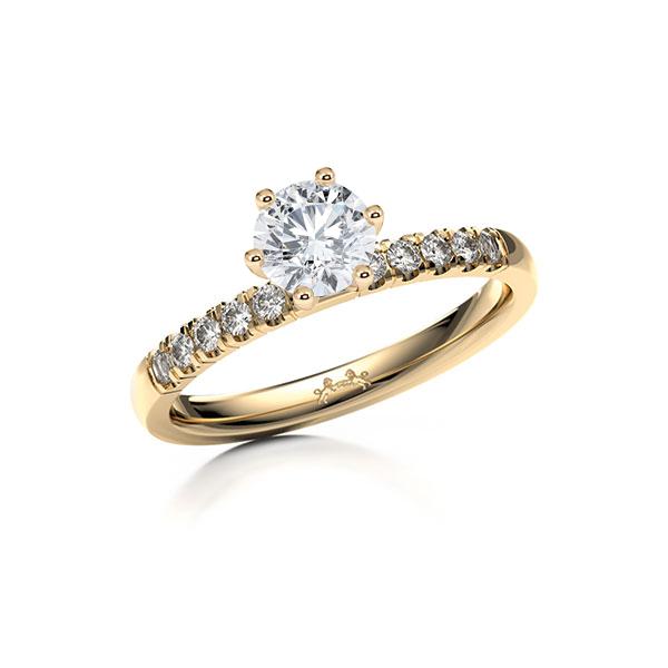 Verlobungsring in Roségold 585 mit 0,3 ct. + zus. 0,2 ct. Brillant tw, si von Steinberg - Q-13IVXD-EE5-1X6VK1Z Verlobungsring in Roségold 585 mit 0,3 ct. + zus. 0,2 ct. Brillant tw, si von Steinberg - Q-13IVXD-EE5-1X6VK1Z