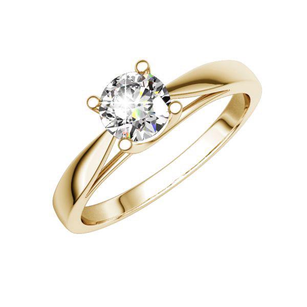Verlobungsring in Roségold 585 mit 0,4 ct. Brillant tw, si von 123gold - E-QVGER-E5-1R7K9JZ Verlobungsring in Roségold 585 mit 0,4 ct. Brillant tw, si von 123gold - E-QVGER-E5-1R7K9JZ