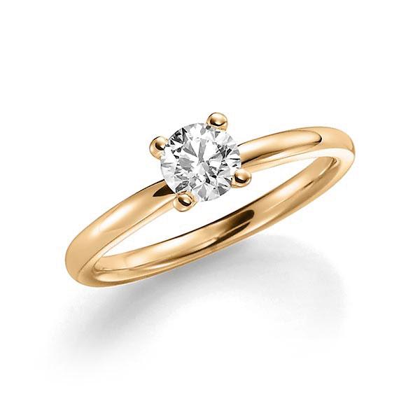 Verlobungsring in Roségold 585 mit 0,4 ct. Brillant tw, si von 123gold - E-RJBWR-E5-1R7K9JZ Verlobungsring in Roségold 585 mit 0,4 ct. Brillant tw, si von 123gold - E-RJBWR-E5-1R7K9JZ