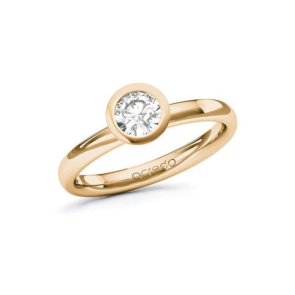 Verlobungsring in Roségold 585 mit 0,5 ct. Brillant tw, si von acredo - A-10ENYC-EE5-1R7LELZ Verlobungsring in Roségold 585 mit 0,5 ct. Brillant tw, si von acredo - A-10ENYC-EE5-1R7LELZ