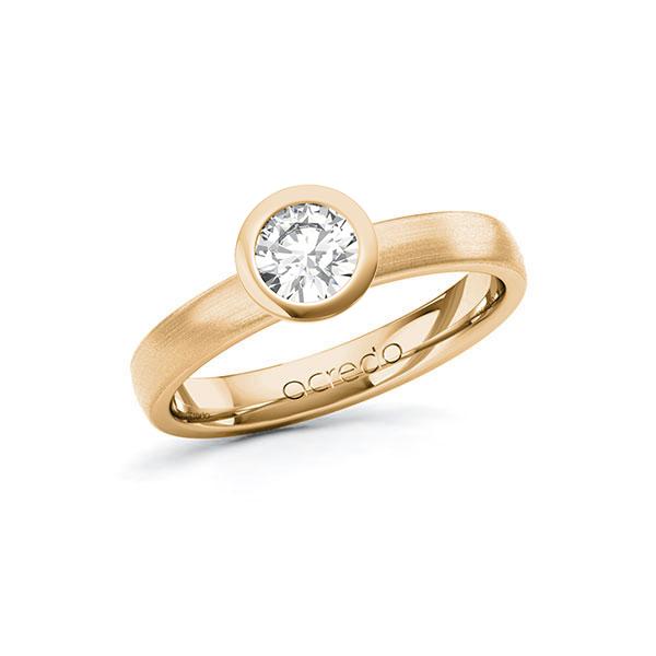 Verlobungsring in Roségold 585 mit 0,5 ct. Brillant tw, si von acredo - A-13MX2X-EE5-1R7LELZ Verlobungsring in Roségold 585 mit 0,5 ct. Brillant tw, si von acredo - A-13MX2X-EE5-1R7LELZ