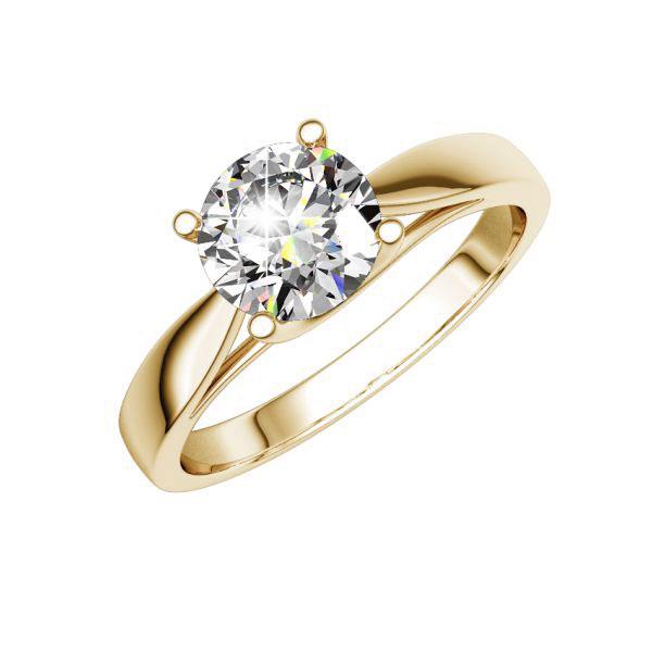 Verlobungsring in Roségold 585 mit 0,7 ct. Brillant tw, si von 123gold - E-QVGEG-E5-1R7K9LZ Verlobungsring in Roségold 585 mit 0,7 ct. Brillant tw, si von 123gold - E-QVGEG-E5-1R7K9LZ
