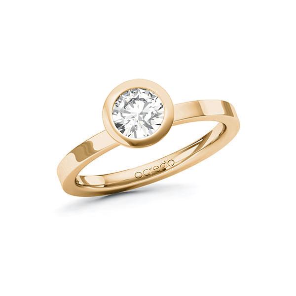 Verlobungsring in Roségold 585 mit 0,7 ct. Brillant tw, si von acredo - A-10F85N-EE5-1R7LEMZ Verlobungsring in Roségold 585 mit 0,7 ct. Brillant tw, si von acredo - A-10F85N-EE5-1R7LEMZ