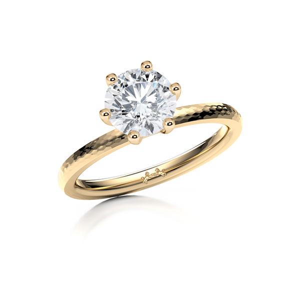 Verlobungsring in Roségold 585 mit 0,7 ct. Brillant tw, si von Steinberg - Q-13J54J-EE5-1R7KAKZ Verlobungsring in Roségold 585 mit 0,7 ct. Brillant tw, si von Steinberg - Q-13J54J-EE5-1R7KAKZ