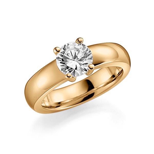 Verlobungsring in Roségold 585 mit 1,5 ct. Brillant tw, si von 123gold - E-TVLC6-E5-1R7LBVZ Verlobungsring in Roségold 585 mit 1,5 ct. Brillant tw, si von 123gold - E-TVLC6-E5-1R7LBVZ
