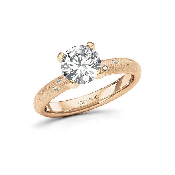 Verlobungsring in Roségold 585 mit 1,5 ct. + zus. 0,03 ct. Brillant tw, si von acredo - A-11LW4Z-EE5-1TVPX0Z Verlobungsring in Roségold 585 mit 1,5 ct. + zus. 0,03 ct. Brillant tw, si von acredo - A-11LW4Z-EE5-1TVPX0Z