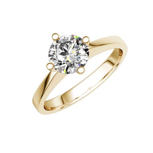 Verlobungsring in Roségold 585 mit 1 ct. Brillant tw, si von 123gold - E-Z7ZLM-E5-1R7K9MZ Verlobungsring in Roségold 585 mit 1 ct. Brillant tw, si von 123gold - E-Z7ZLM-E5-1R7K9MZ
