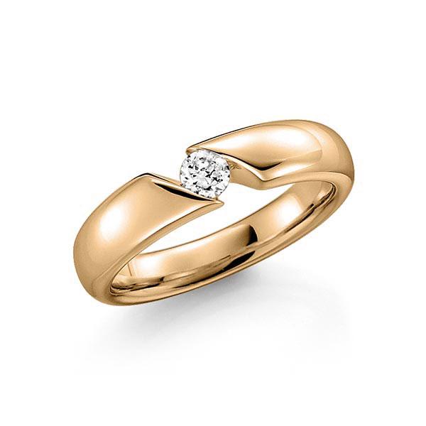 Verlobungsring in Roségold 585 mit zus. 0,15 ct. Brillant tw, si von 123gold - E-2TJ33-E5-1Z9CKZ Verlobungsring in Roségold 585 mit zus. 0,15 ct. Brillant tw, si von 123gold - E-2TJ33-E5-1Z9CKZ