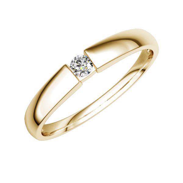 Verlobungsring in Roségold 585 mit zus. 0,15 ct. Brillant tw, si von 123gold - E-PVS9L-E5-1Z9CKZ Verlobungsring in Roségold 585 mit zus. 0,15 ct. Brillant tw, si von 123gold - E-PVS9L-E5-1Z9CKZ