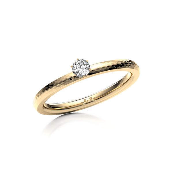 Verlobungsring in Roségold 585 mit zus. 0,15 ct. Brillant tw, si von Steinberg - Q-13J55C-EE5-1PVM4IZ Verlobungsring in Roségold 585 mit zus. 0,15 ct. Brillant tw, si von Steinberg - Q-13J55C-EE5-1PVM4IZ