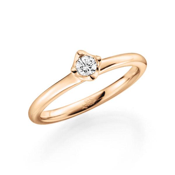 Verlobungsring in Roségold 585 mit zus. 0,15 ct. Brillant tw, vs von acredo - A-10MBW0-E5-1TXE9Z Verlobungsring in Roségold 585 mit zus. 0,15 ct. Brillant tw, vs von acredo - A-10MBW0-E5-1TXE9Z