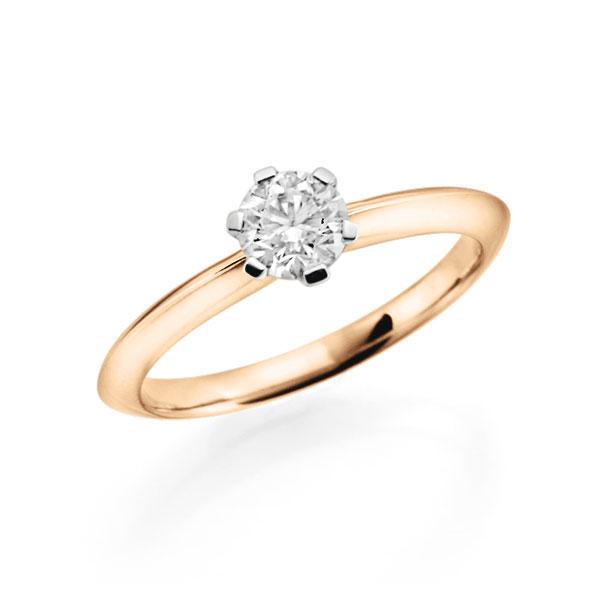 Verlobungsring in Roségold 585 Weißgold 585 mit 0,7 ct. Brillant tw, si von 123gold - E-3V25E-EW5-1R7K5HZ Verlobungsring in Roségold 585 Weißgold 585 mit 0,7 ct. Brillant tw, si von 123gold - E-3V25E-EW5-1R7K5HZ