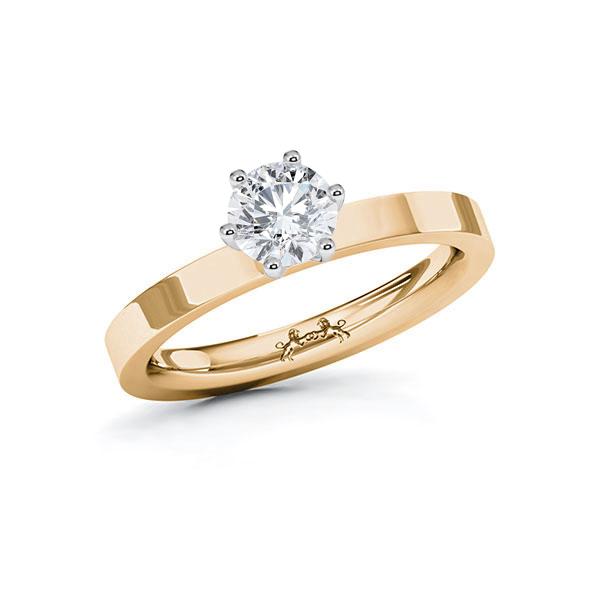 Verlobungsring in Roségold 585 Weißgold 750 mit 0,4 ct. Brillant tw, vs von Steinberg - Q-ZT6ZN-E5-1IV561Z Verlobungsring in Roségold 585 Weißgold 750 mit 0,4 ct. Brillant tw, vs von Steinberg - Q-ZT6ZN-E5-1IV561Z