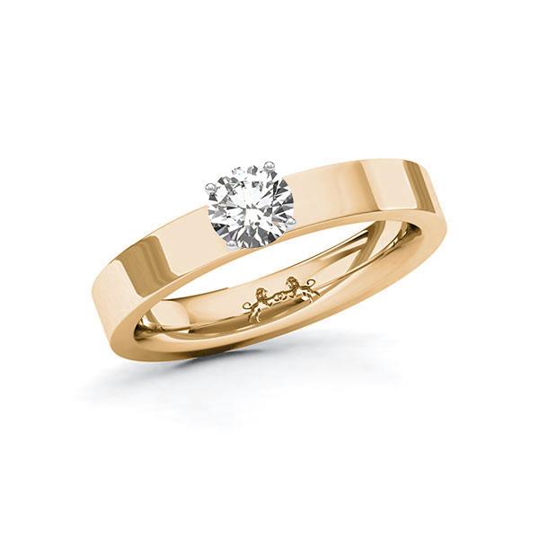 Verlobungsring in Roségold 585 Weißgold 750 mit 0,5 ct. Brillant tw, vs von Steinberg - Q-ZT7JK-E5-1IV4KGZ Verlobungsring in Roségold 585 Weißgold 750 mit 0,5 ct. Brillant tw, vs von Steinberg - Q-ZT7JK-E5-1IV4KGZ