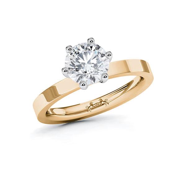 Verlobungsring in Roségold 585 Weißgold 750 mit 0,7 ct. Brillant tw, si von Steinberg - Q-ZT7PA-E5-1R7K5HZ Verlobungsring in Roségold 585 Weißgold 750 mit 0,7 ct. Brillant tw, si von Steinberg - Q-ZT7PA-E5-1R7K5HZ